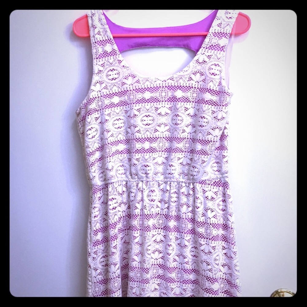 Maurice’s Lace asymmetrical dress